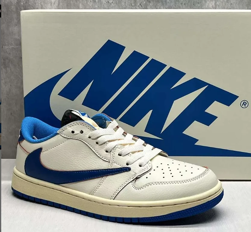 Travis Scott x Fragment x AJ 1 Low 2025 Shoes Sneakers by Air Jordan