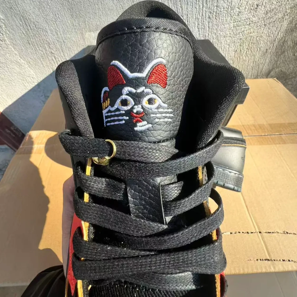 Air Jordan 1 Low Lucky Cat Shoes Sneakers by Air Jordan