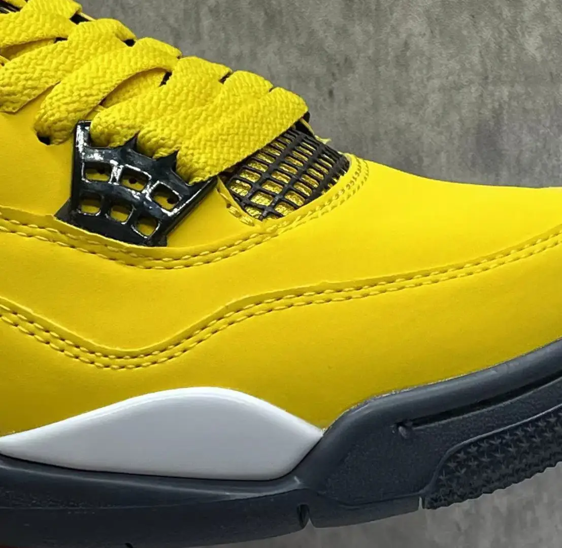 Air Jordan 4 Retro Lightning 2021 Shoes Sneakers by Air Jordan