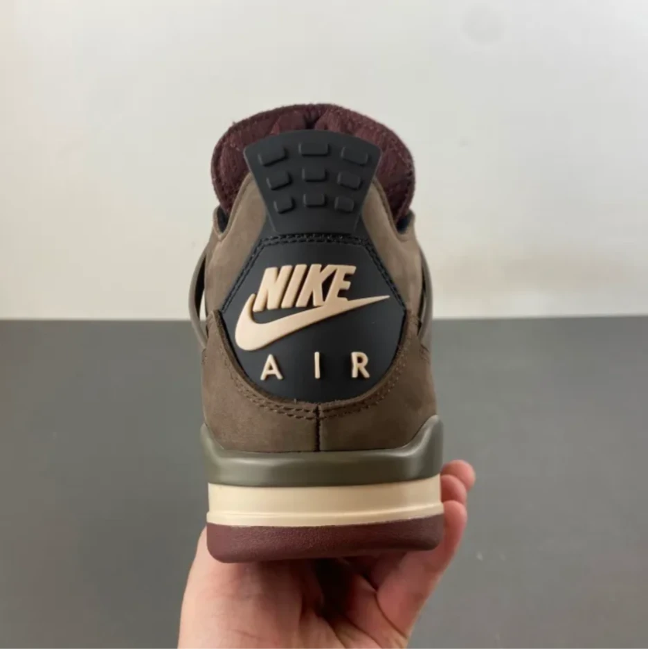 A Ma Maniére x Air Jordan 4 Retro ‘Dark Mocha’ Shoes Sneakers by Air Jordan