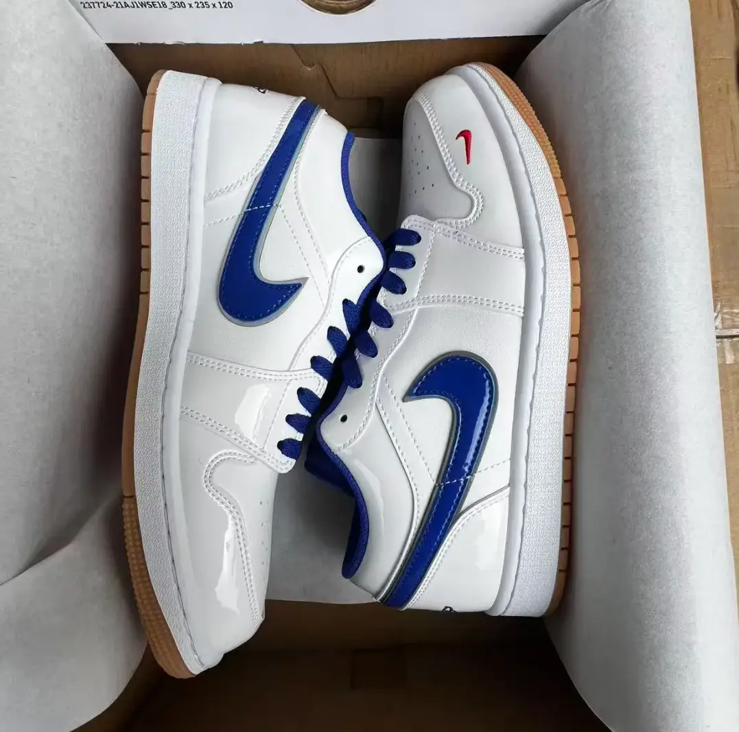 Air Jordan 1 Low Dodgers Shoes Sneakers by Air Jordan