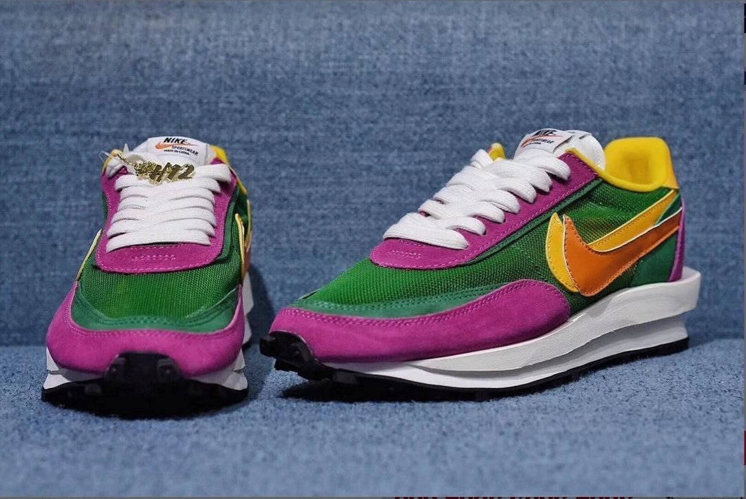 LD Waffle Sacai Pine Green Shoes Sneakers by Air Jordan