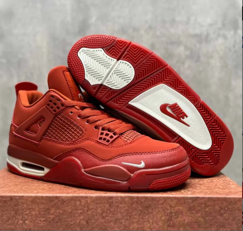 Nigel Sylvester x Air Jordan 4 Brick by Brick Shoes Sneakers by Air Jordan