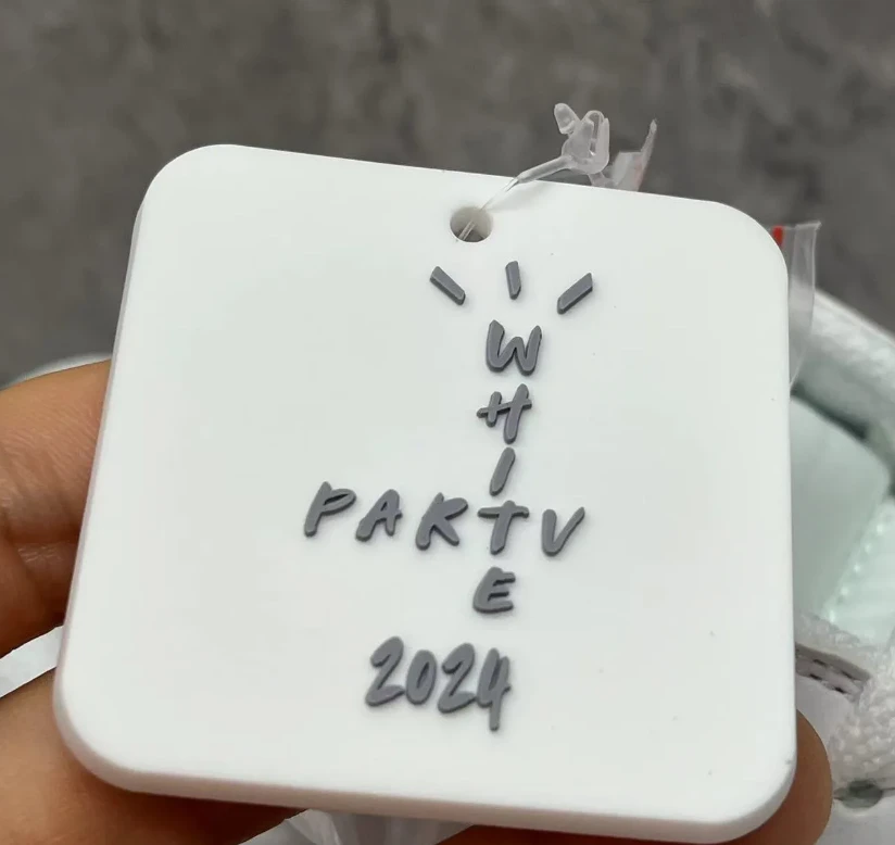 Travis Scott x AJ 1 Low White Party Shoes Sneakers by Air Jordan
