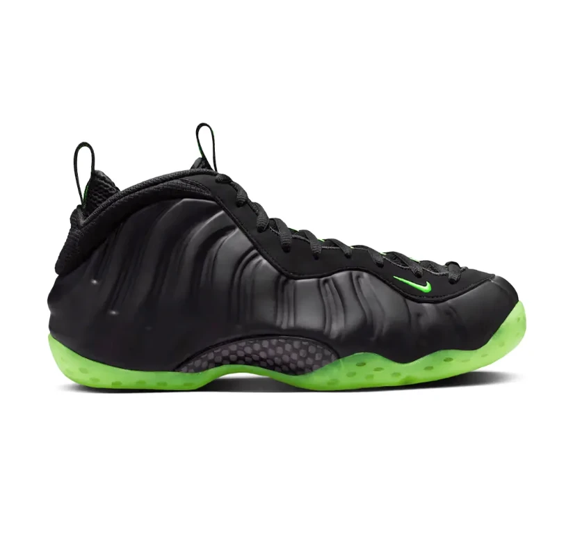 Air Foamposite One Black Volt Shoes Sneakers by Air Jordan