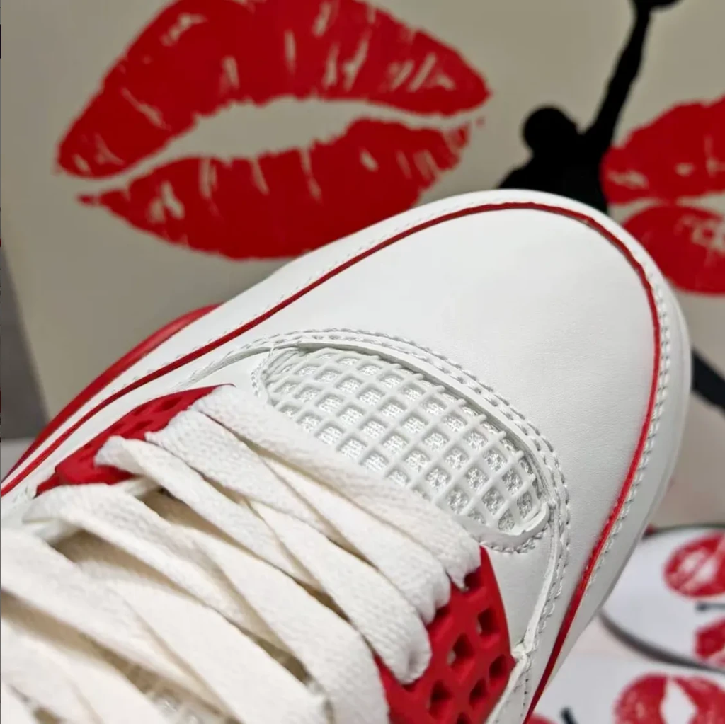 Air Jordan 4 Sierra Red Shoes Sneakers by Air Jordan