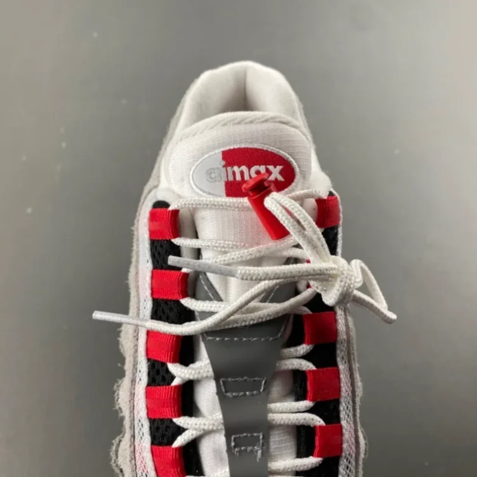 Air Max 95 SP x Undefeated Geo Tokyo Bright Crimson Shoes Sneakers by Air Jordan