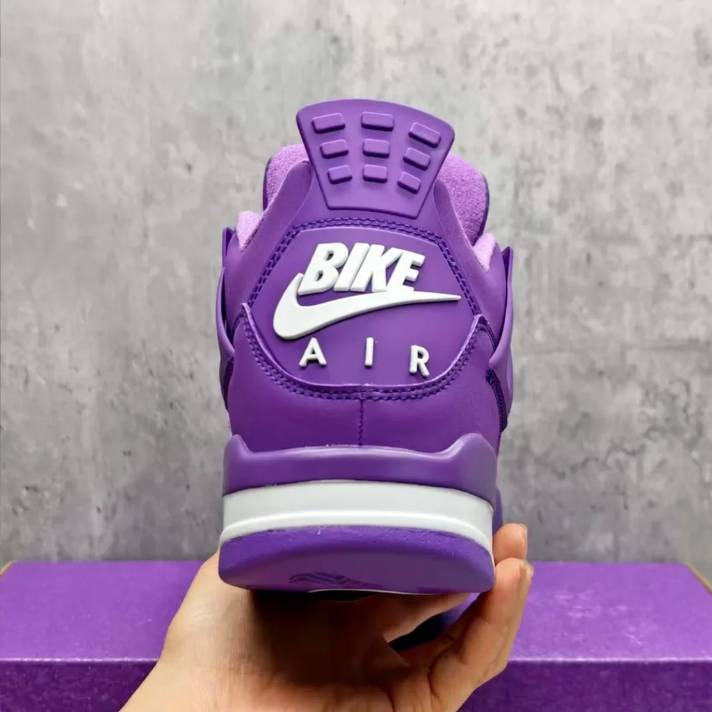 Nigel Sylvester x Air Jordan 4 Purple Shoes Sneakers by Air Jordan