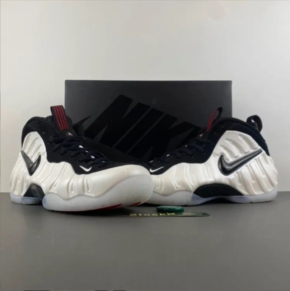 Air Foamposite Pro Pearl Shoes Sneakers by Air Jordan