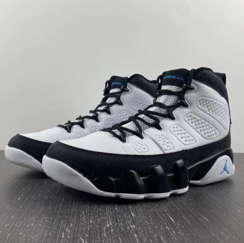Air Jordan 9 Black University Blue Shoes Sneakers by Air Jordan