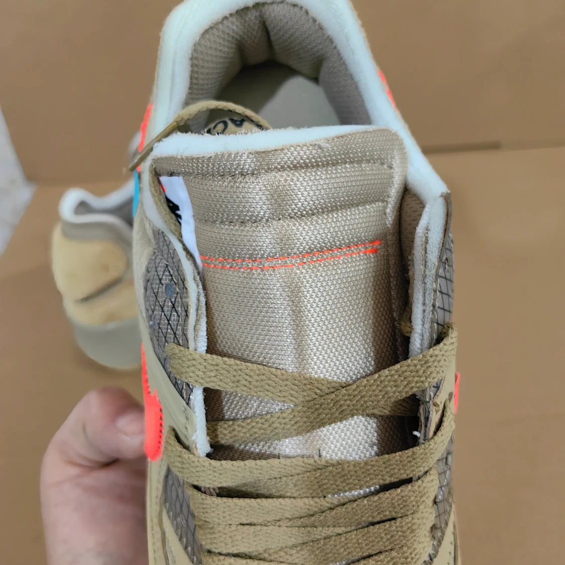 OW x Airforce Max 90 ‘Desert Ore’ Shoes Sneakers by Air Jordan