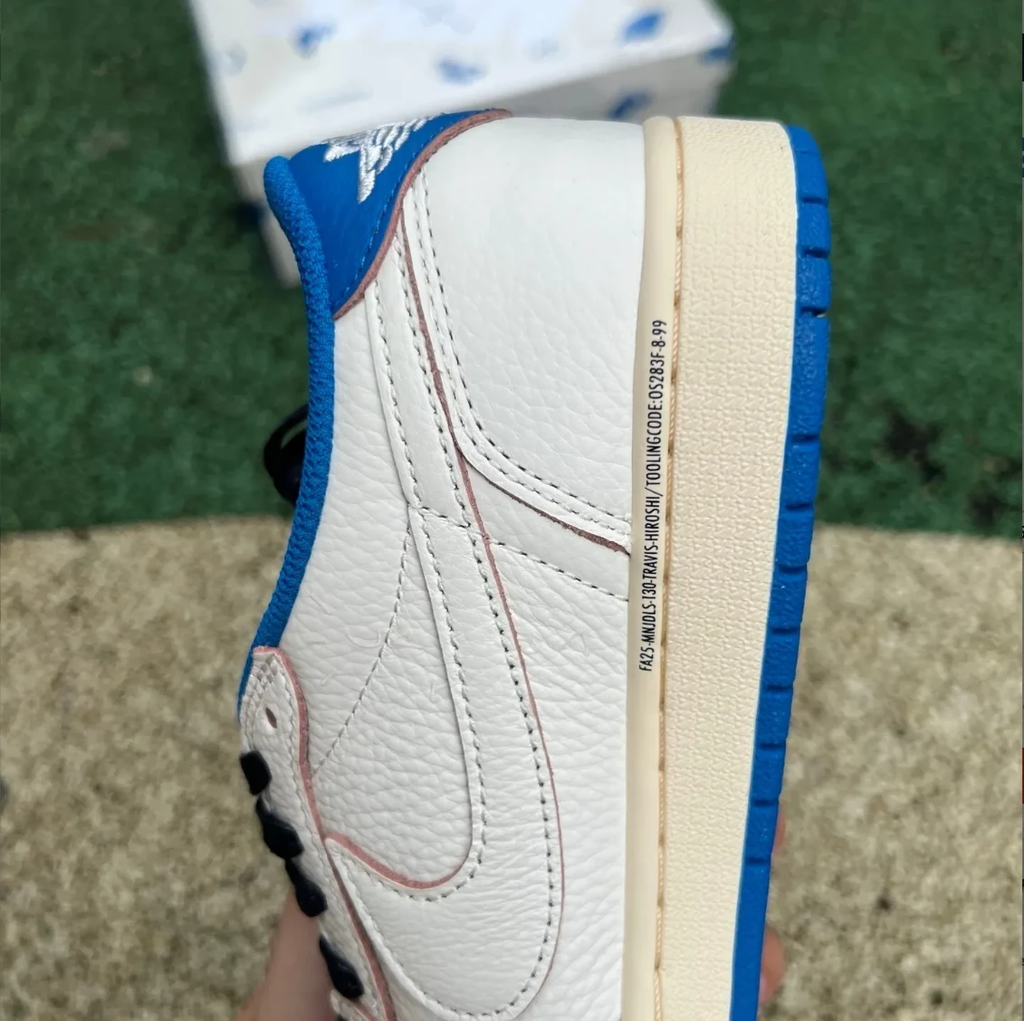Travis Scott x Fragment x Air Jordan 1 Low 2025 Shoes Sneakers by Air Jordan