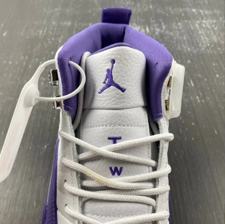 Air Jordan 12 White Field Purple Shoes Sneakers by Air Jordan