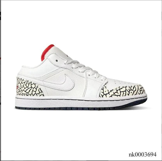 Air Jordan1 Phat Low Cement Grey Shoes Sneakers by Air Jordan