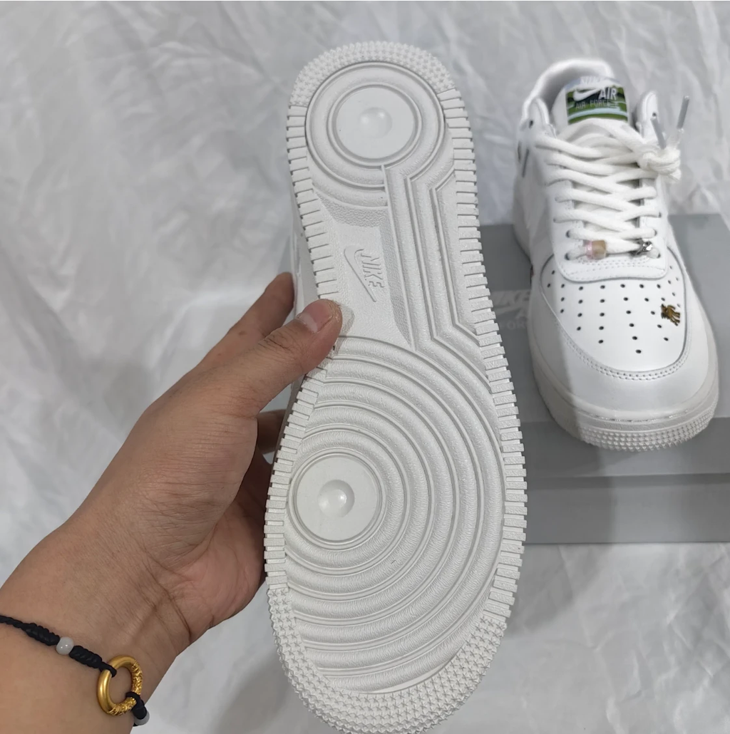 Air Force 1 Chenille Swoosh Year Of The Horse Shoes Sneaker by Air Jordan