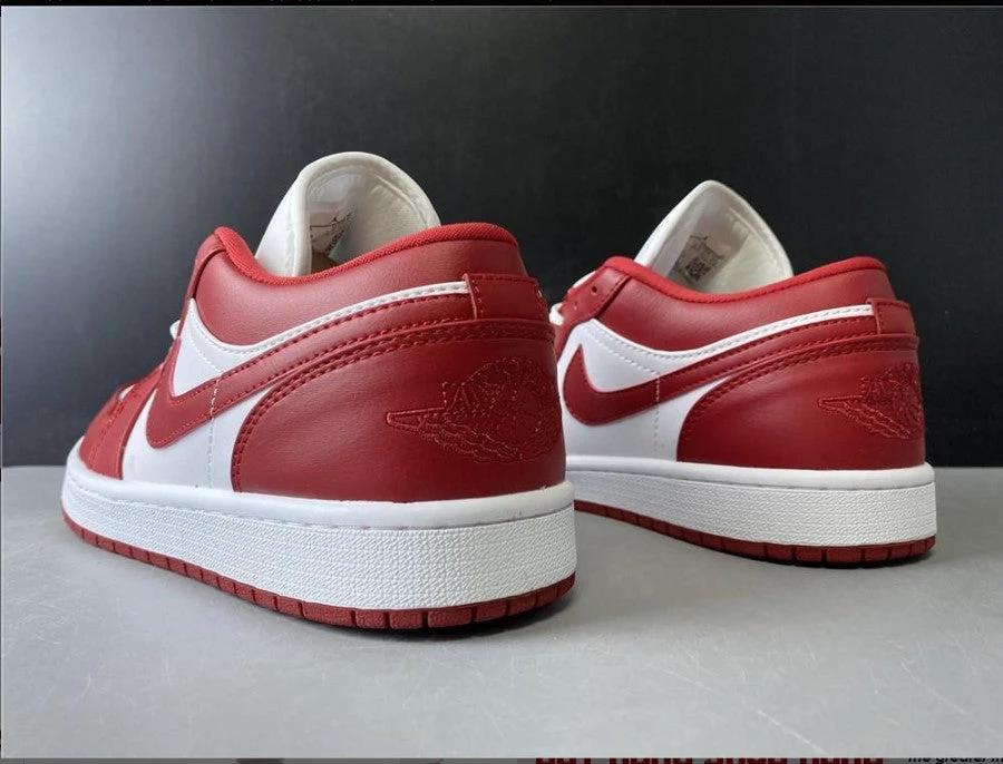 Air Jordan 1 Low Gym Red White Shoes Sneakers by Air Jordan