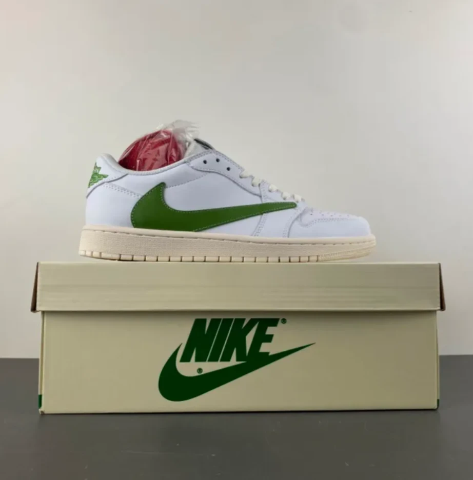 Travis Scott x Air Jordan 1 Low OG Matcha Shoes Sneakers by Air Jordan