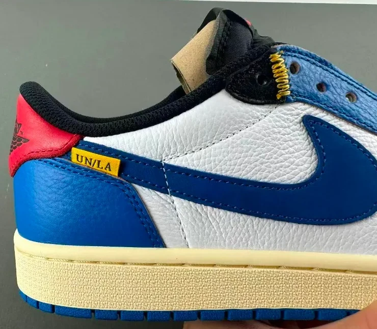 Union LA x AJ 1 Low OG Storm Blue Shoes Sneakers by Air Jordan