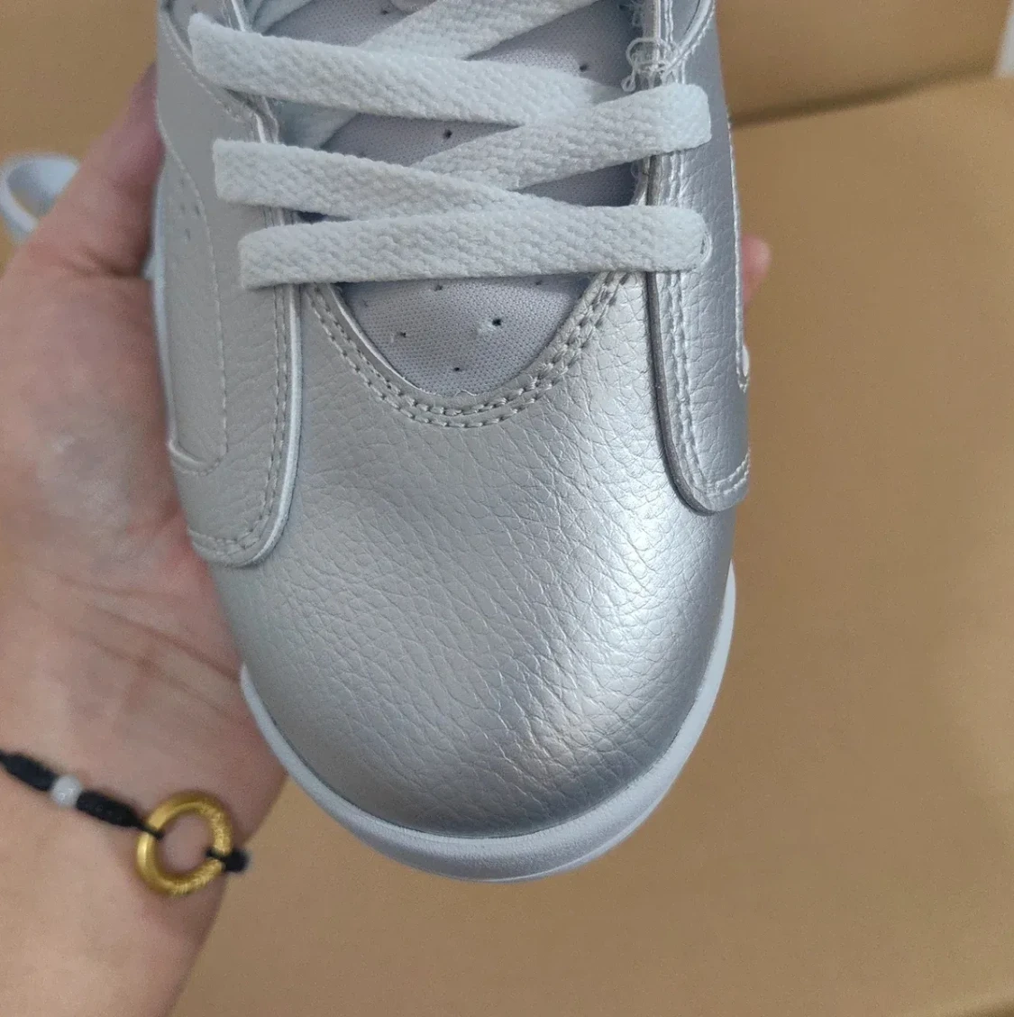 PSG x Air Jordan 6 Metallic Silver Shoes Sneaker by Air Jordan