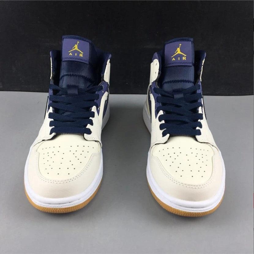 Air Jordan 1 Retro Mid Jeter Shoes Sneakers by Air Jordan