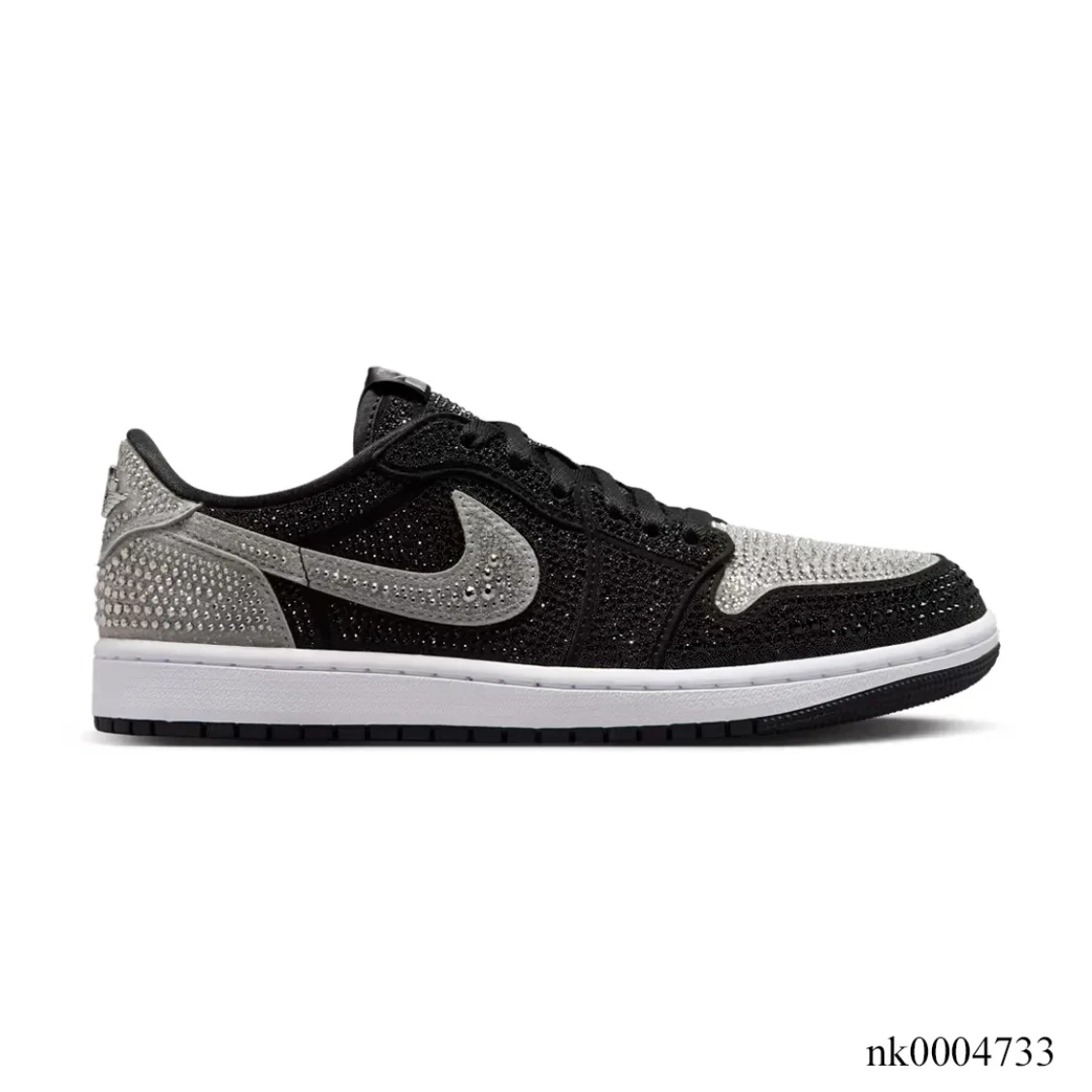 [Premium] Swarovski x Air Jordan 1 Low OG Stealth Shoes Sneakers by Air Jordan