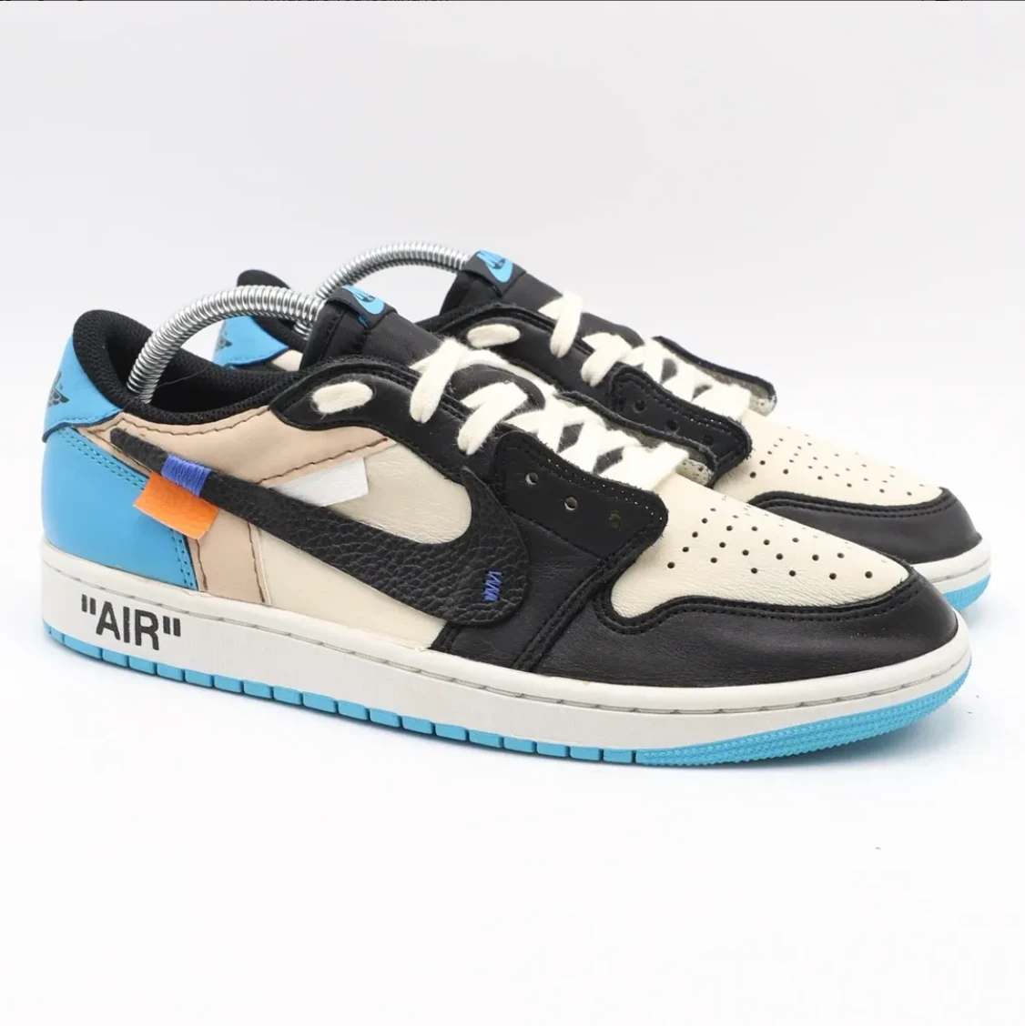 OW x Air Jordan 1 Low OG UNC Shoes Sneakers by Air Jordan