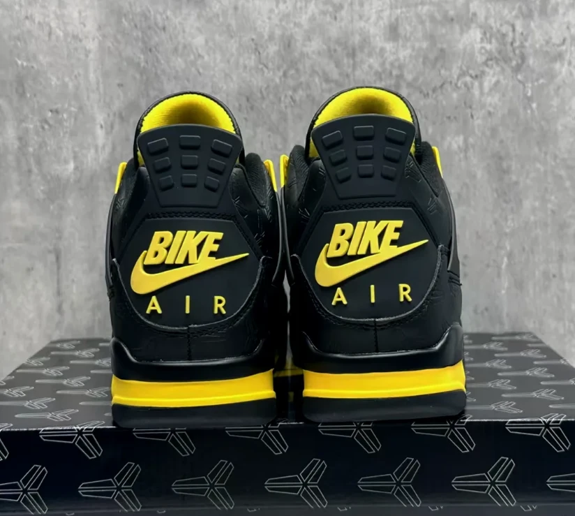 Nigel Sylvester x Kobe Bryant x Air Jordan 4 Thunder Shoes Sneakers by Air Jordan