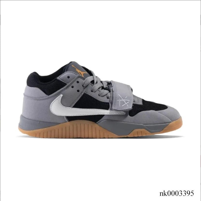 Travis Scott x Jumpman Jack Grey Black Gum Shoes Sneakers by Air Jordan