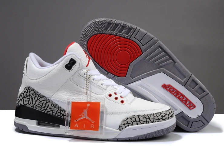 Air Jordan 3 Retro White Cement by Air Jordan