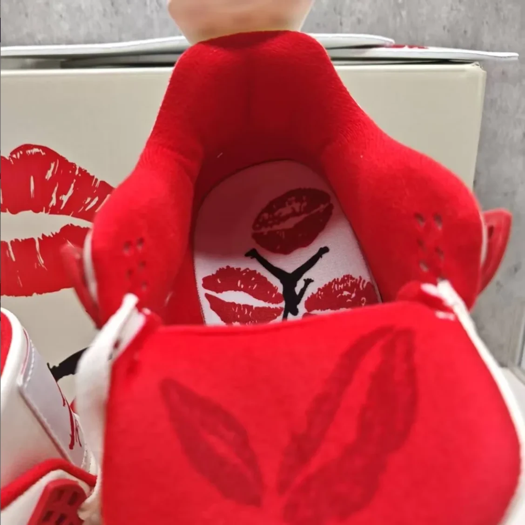 Air Jordan 4 Sierra Red Shoes Sneakers by Air Jordan