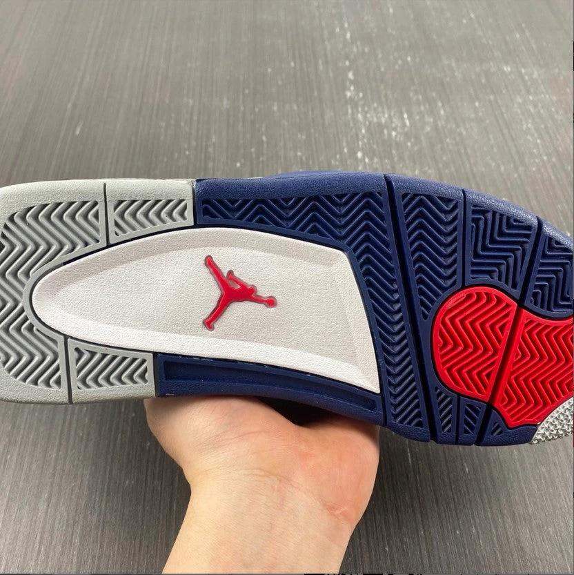 Air Jordan 4 Midnight Navy Shoes Sneakers by Air Jordan
