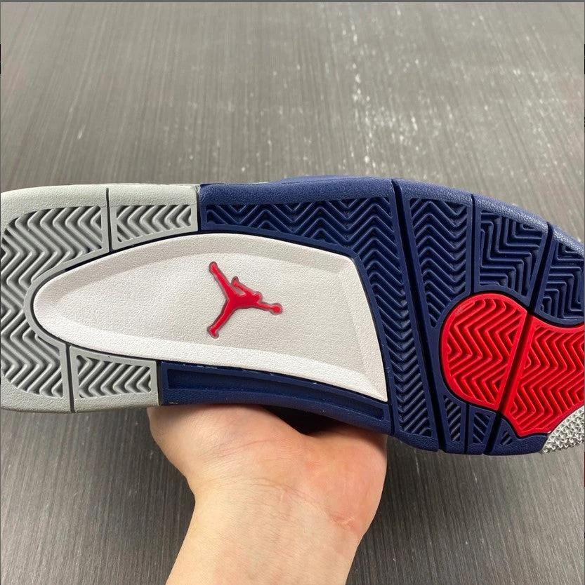 Air Jordan 4 Midnight Navy Shoes Sneakers by Air Jordan
