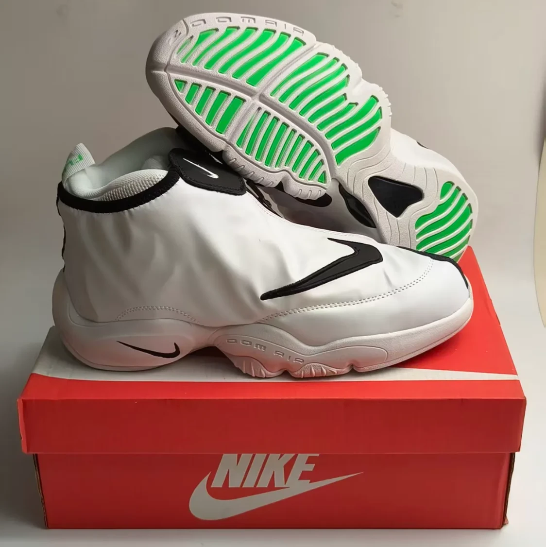 Air Zoom Flight The Glove SL ‘White Poison Green’ Shoes Sneakers by Air Jordan