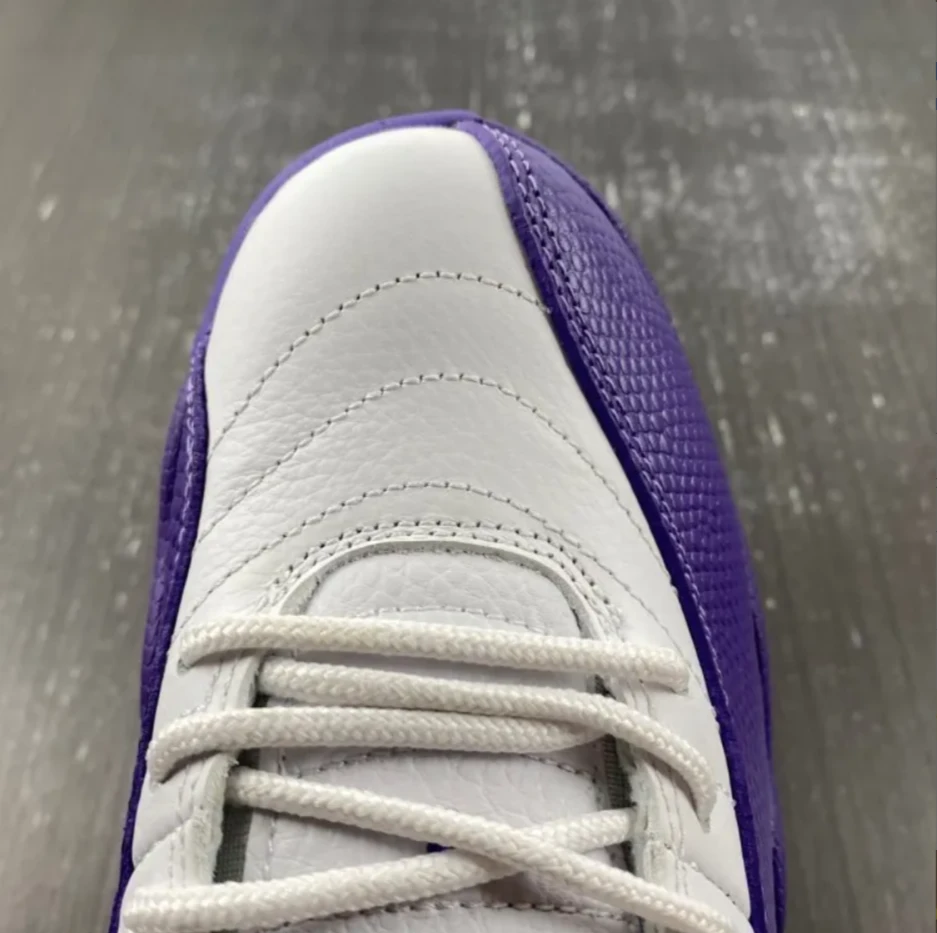 Air Jordan 12 White Field Purple Shoes Sneakers by Air Jordan