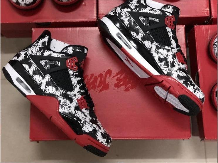 Air Jordan 4 Retro Tattoo (2018) Shoes Sneakers by Air Jordan