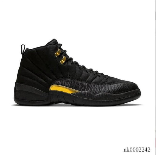 Air Jordan 12 Black Taxi Shoes Sneakers by Air Jordan
