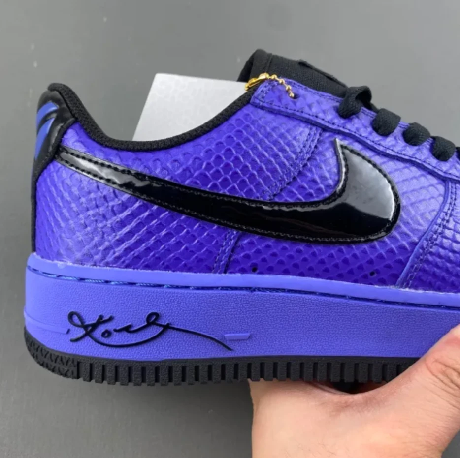 Kobe Bryant x FC Barca x Air Force 1 Low Protro Persian Violet Shoes Sneaker by Air Jordan
