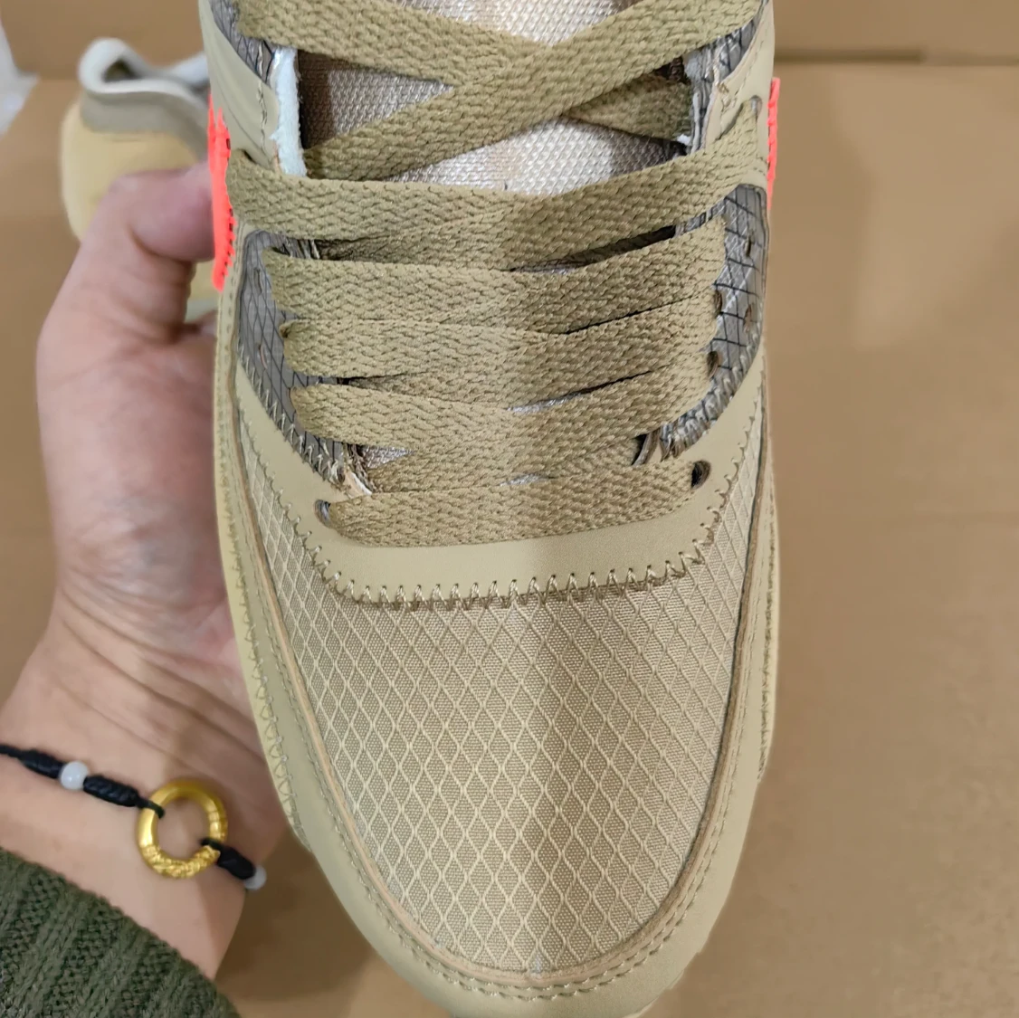 OW x Airforce Max 90 ‘Desert Ore’ Shoes Sneakers by Air Jordan