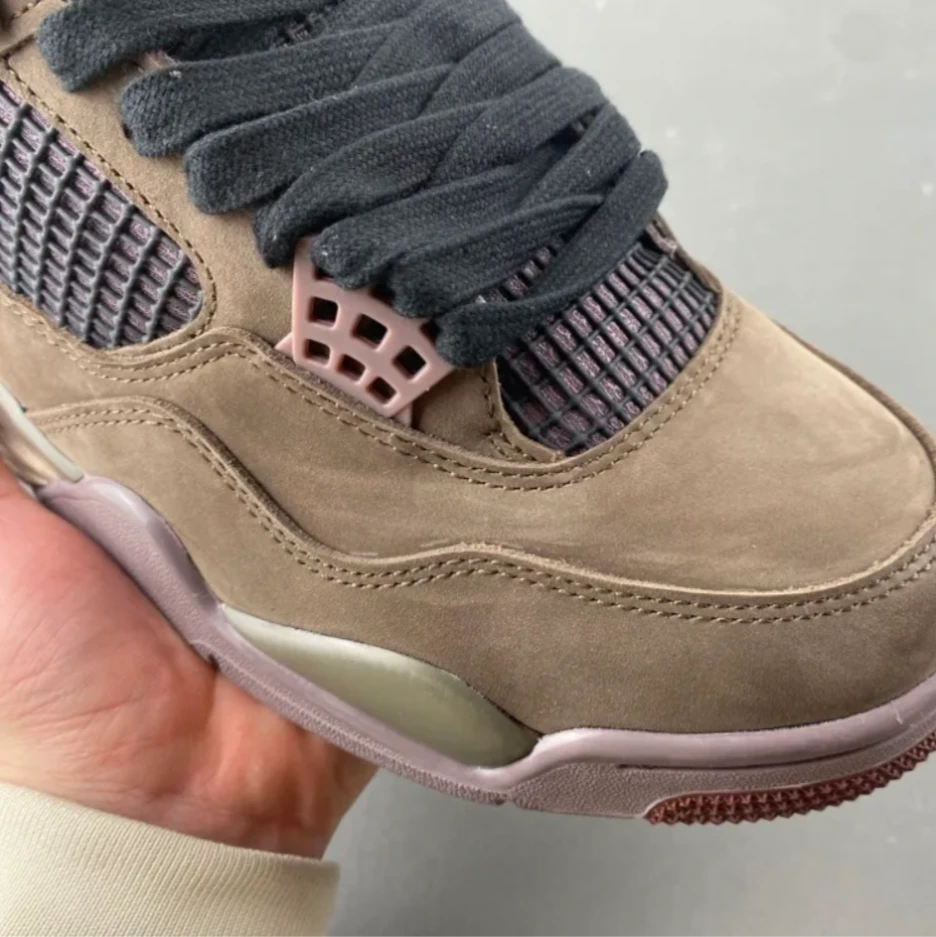 A Ma Maniére x Air Jordan 4 Retro ‘Dark Mocha’ Shoes Sneakers by Air Jordan