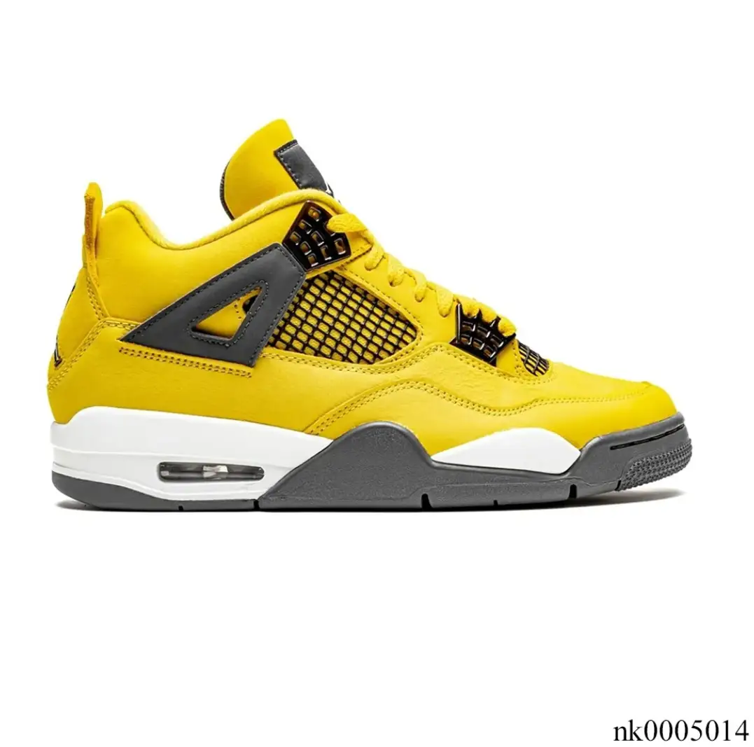 Air Jordan 4 Retro Lightning 2021 Shoes Sneakers by Air Jordan