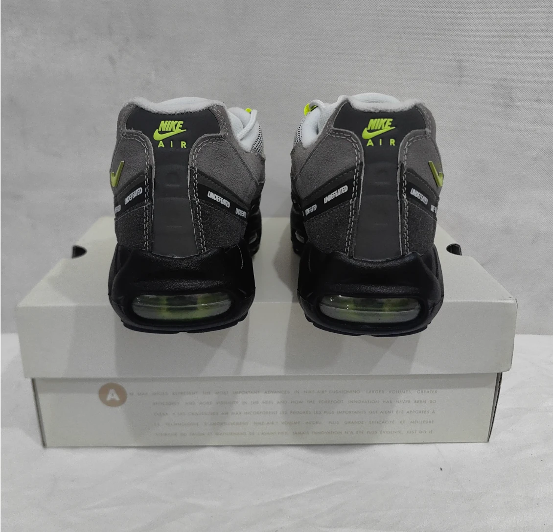 Undefeated x AM 95 Geo NYC Neon Shoes Sneakers by Air Jordan