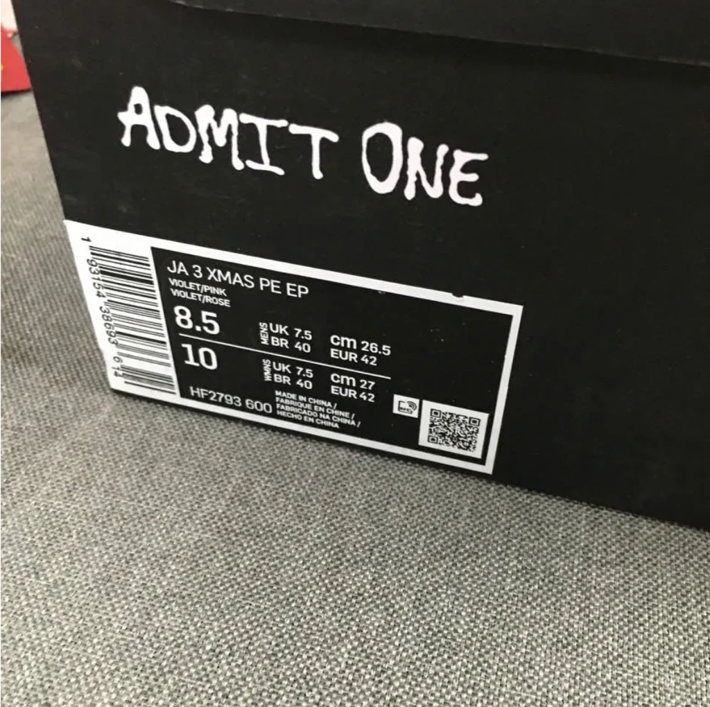 Ja 3 Max Volume Shoes Sneakers by Air Jordan