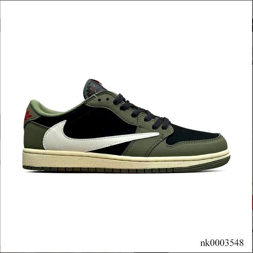 Travis Scott x AJ 1 Low OG Black Olive Shoes Sneakers by Air Jordan