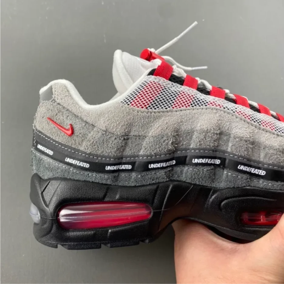 Air Max 95 SP x Undefeated Geo Tokyo Bright Crimson Shoes Sneakers by Air Jordan