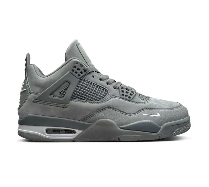 Nigel Sylvester x Air Jordan 4 Wolf Grey Shoes Sneakers by Air Jordan