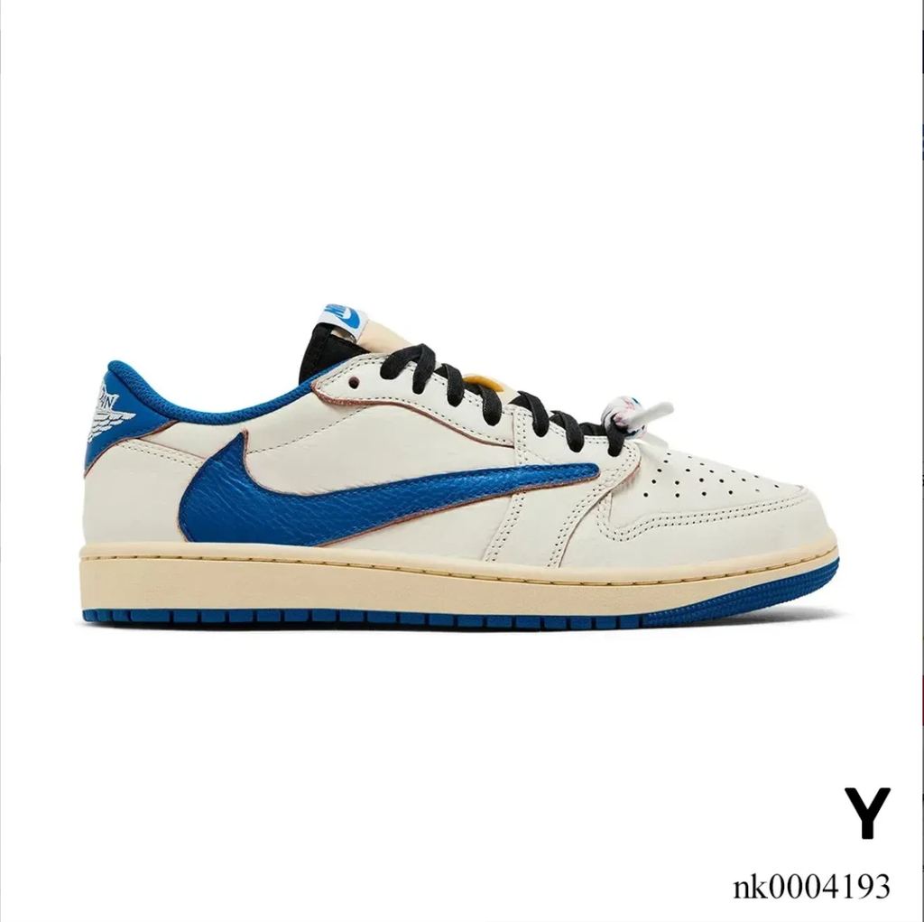 Travis Scott x Fragment x Air Jordan 1 Low 2025 Shoes Sneakers by Air Jordan