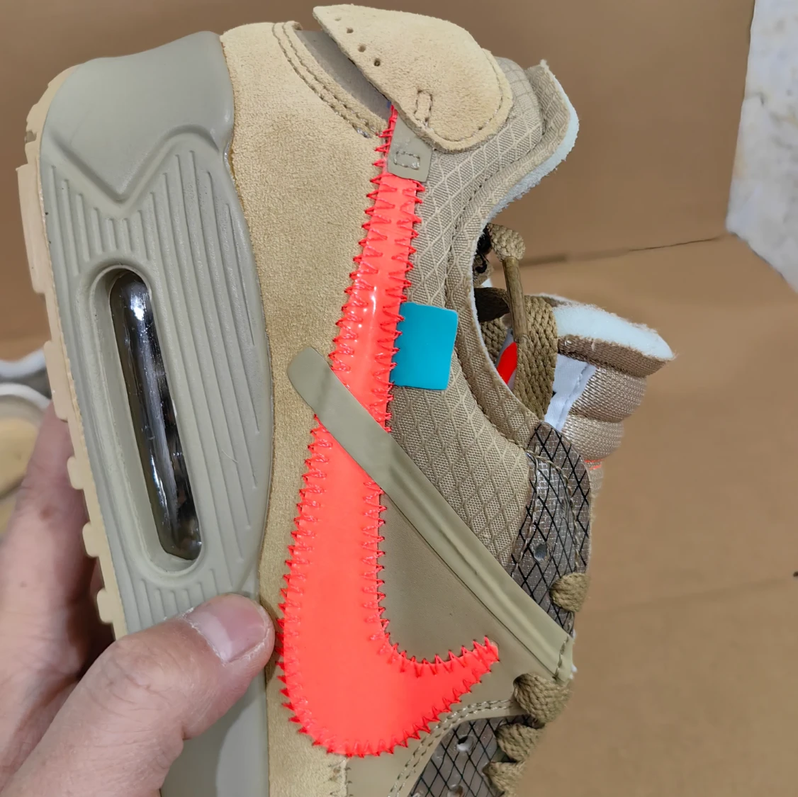 OW x Airforce Max 90 ‘Desert Ore’ Shoes Sneakers by Air Jordan