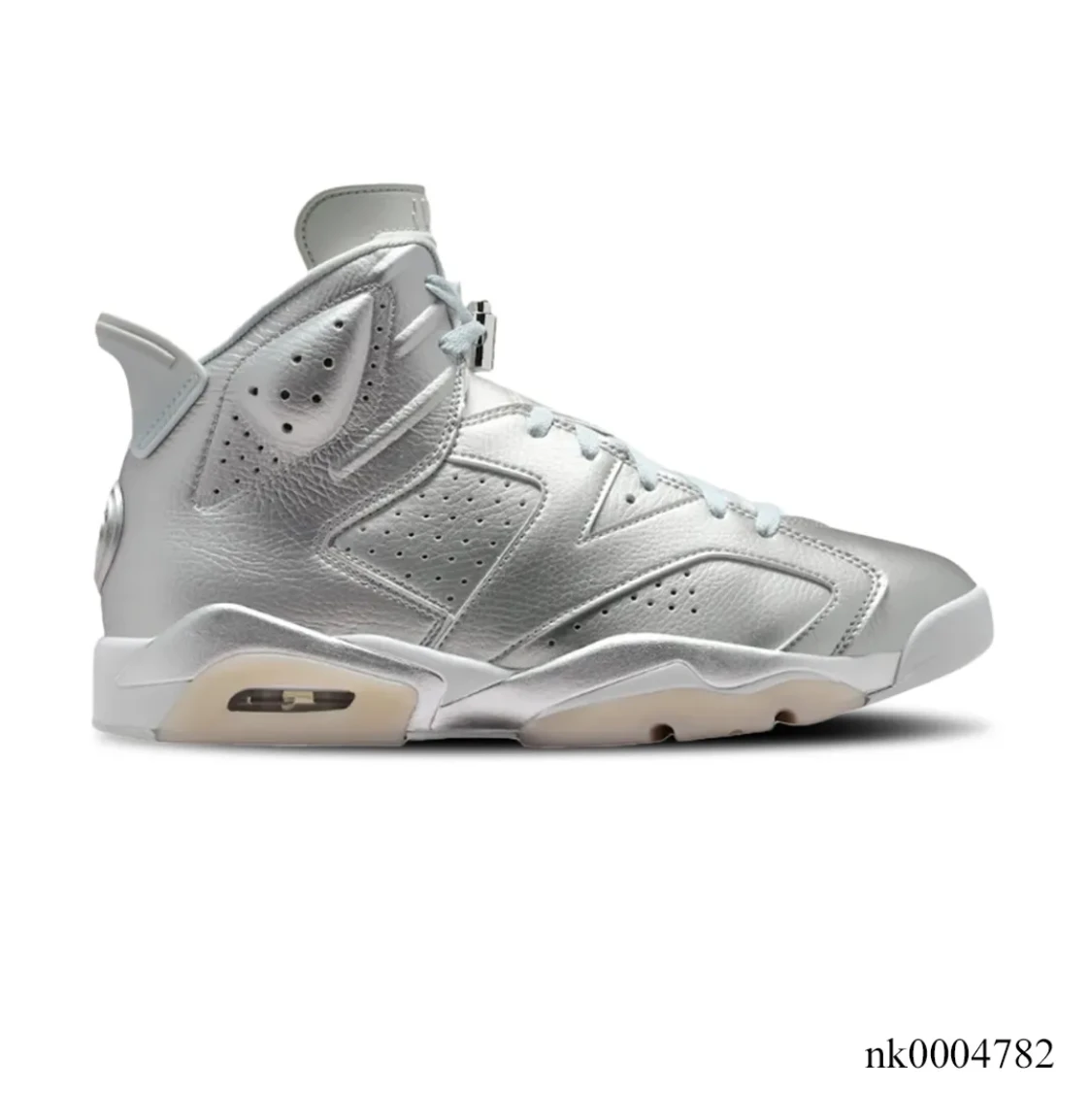 PSG x Air Jordan 6 Metallic Silver Shoes Sneaker by Air Jordan
