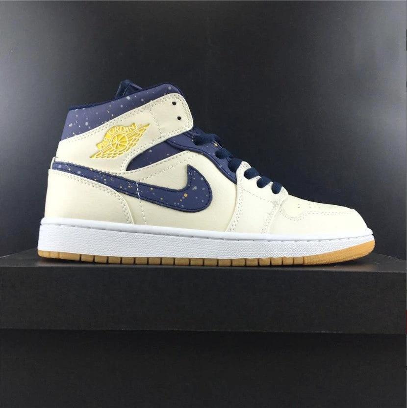 Air Jordan 1 Retro Mid Jeter Shoes Sneakers by Air Jordan