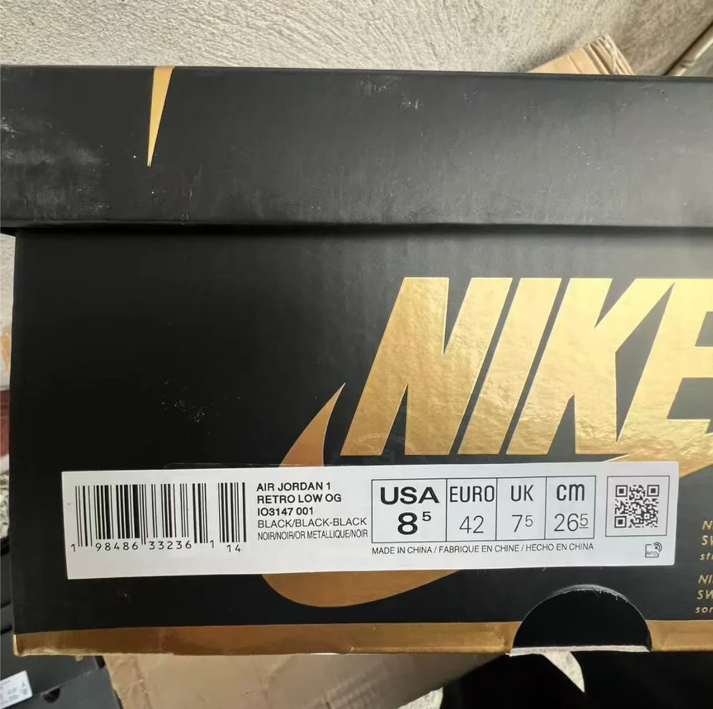 Air Jordan 1 Retro Low OG Xuanwu Shoes Sneakers by Air Jordan